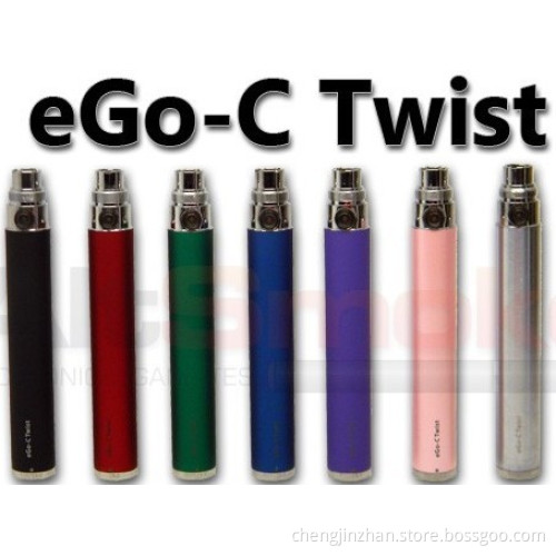Top Electronic Cigarette Changeable System EGO-C Twist Battery